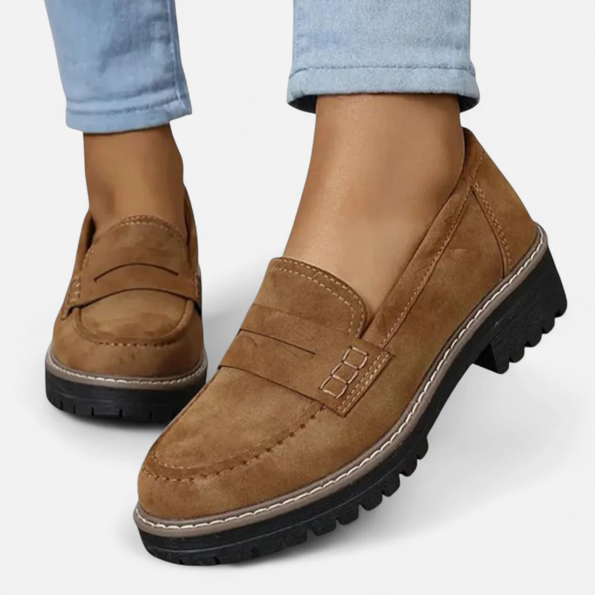 Ulysses Women's Loafers – Cozy Shoes with Arch Support & Refined Style