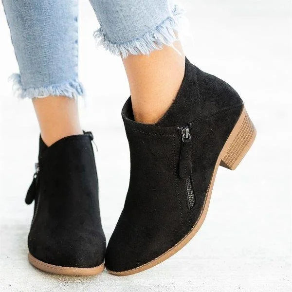 Griffin Women's Boots – Cozy Leather, Arch Support & Perfect Posture