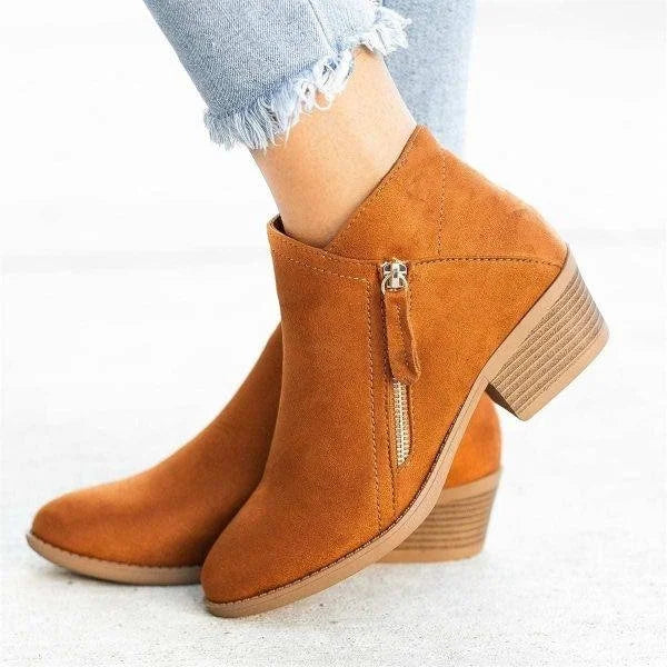 Griffin Women's Boots – Cozy Leather, Arch Support & Perfect Posture