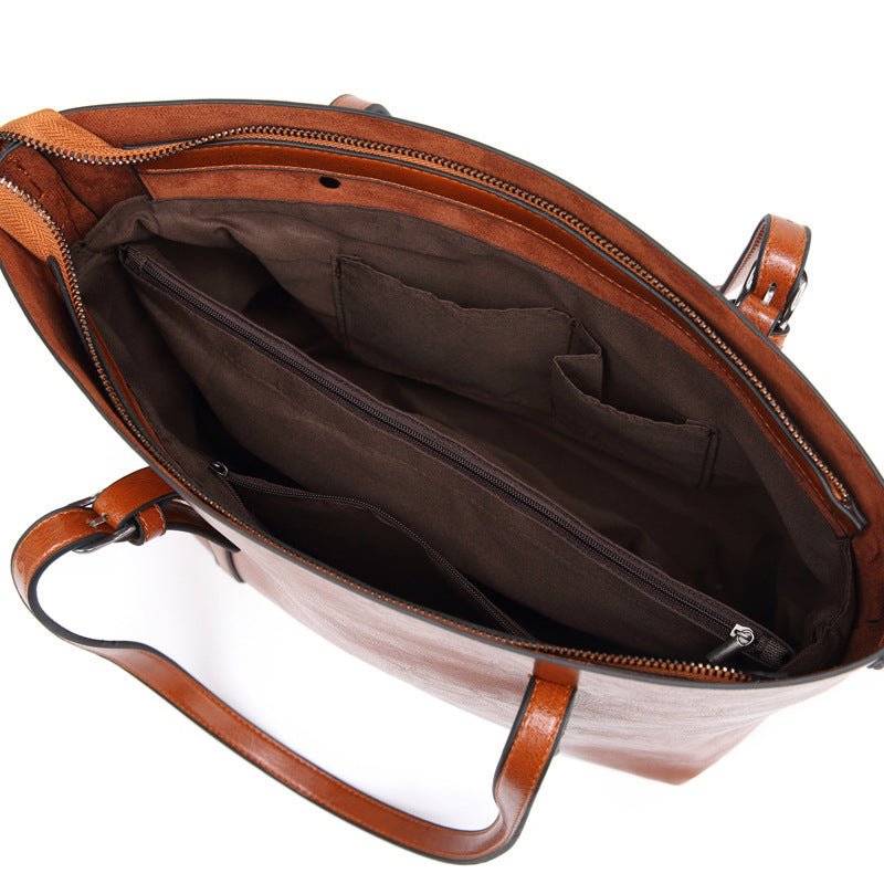 Tamsin Women's Tote Bag – Large Leather Work Bag, Sophisticated and Functional