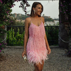 Barrick Cocktail Dress for Women – Fitted Sequin Dress with an Sophisticated Cut for Festive Occasions