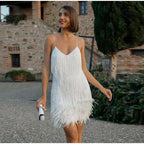 Barrick Cocktail Dress for Women – Fitted Sequin Dress with an Sophisticated Cut for Festive Occasions
