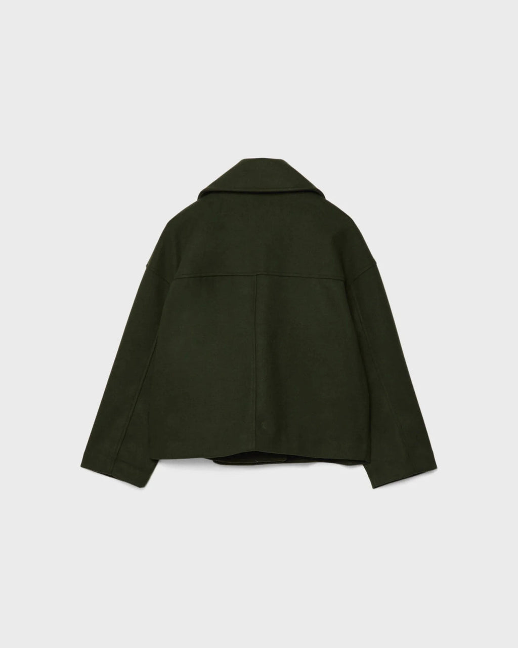 Lachlan Women's Jacket – Short Wrap-Style Wool Coat, Refined & Cozy for Winter