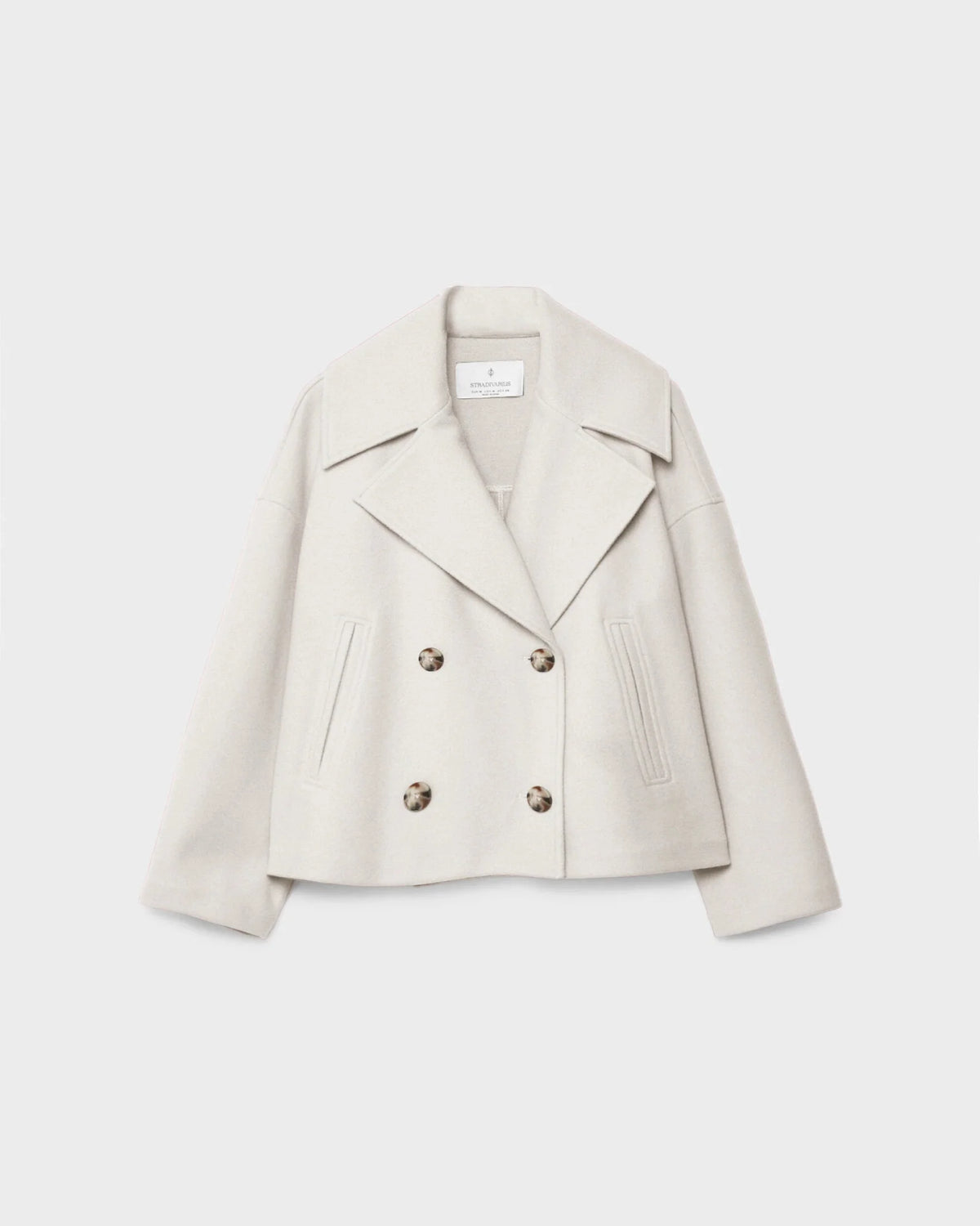 Lachlan Women's Jacket – Short Wrap-Style Wool Coat, Refined & Cozy for Winter