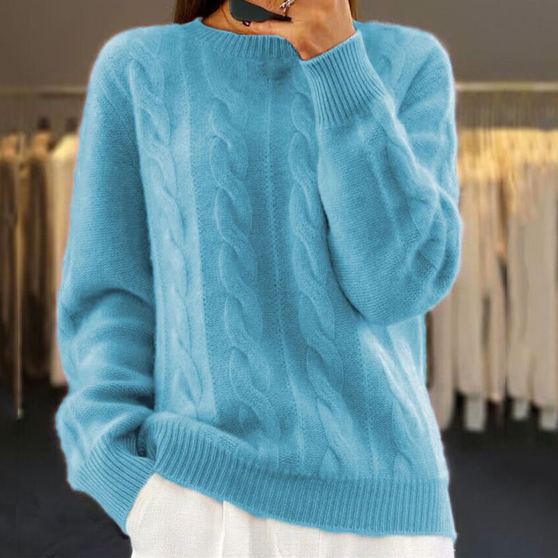 Nikolai Women's Wool Sweater – Plush & Refined Premium Sweater with a Modern, Cozy Style