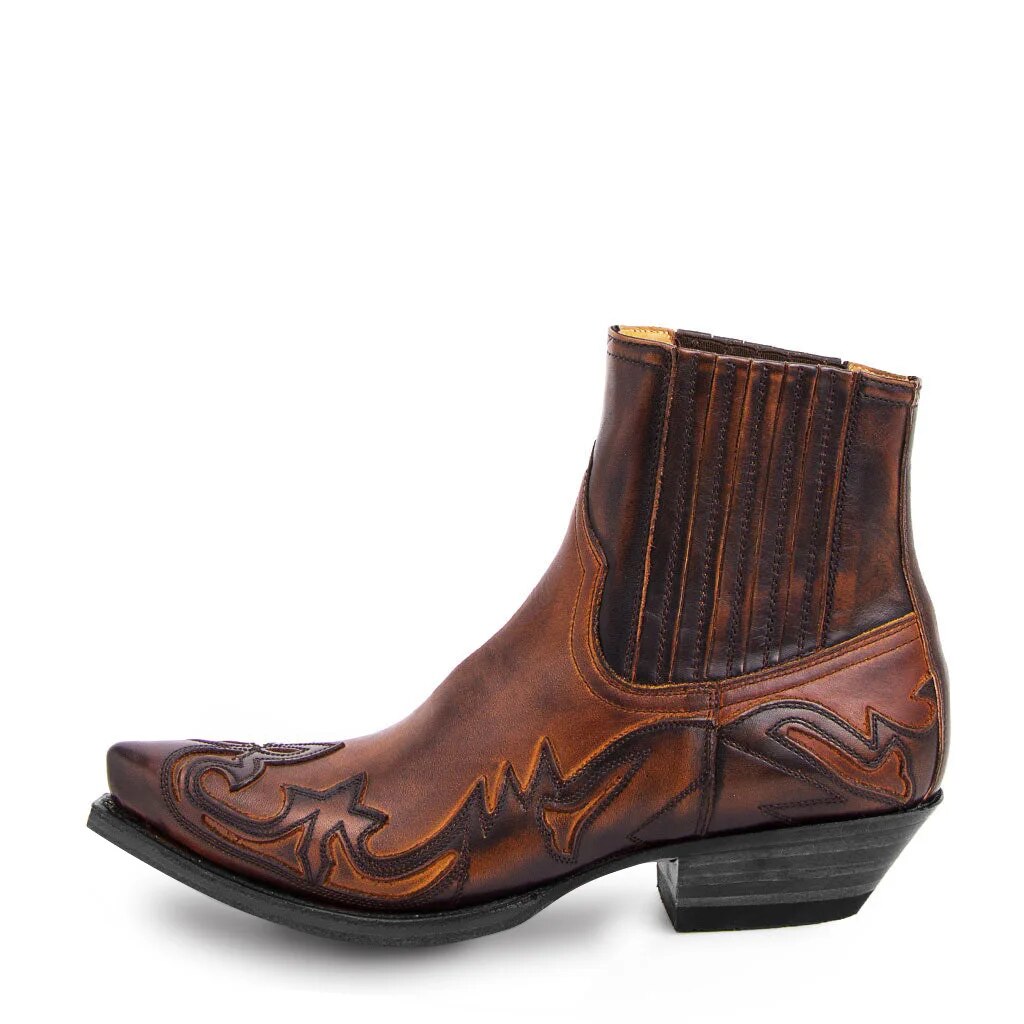 Hadrian Leather Cowboy Boots – Authentic Western Style & Premium Comfort