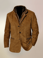Kian Men's Jacket – Rugged & Refined Vintage Leather Jacket with an Enduring Style