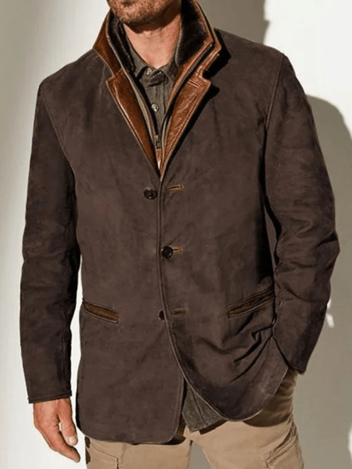 Kian Men's Jacket – Rugged & Refined Vintage Leather Jacket with an Enduring Style
