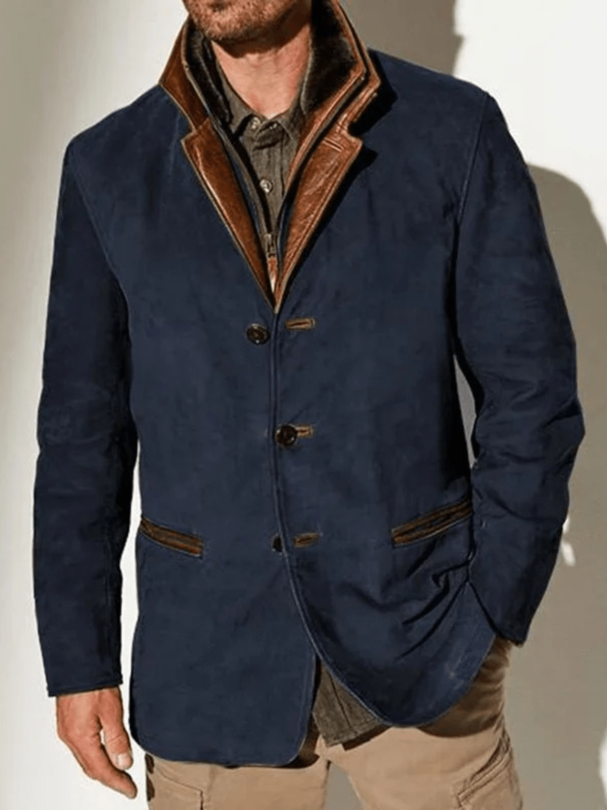 Kian Men's Jacket – Rugged & Refined Vintage Leather Jacket with an Enduring Style